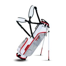 Masters SL 650 Velo 6.5" Top Golf Stand Bag Lightweight Carry Bag White Grey Red