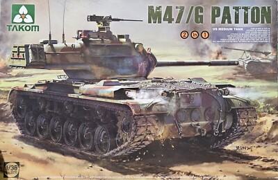1/35 TAKOM 2070: M47/G Patton US Tank