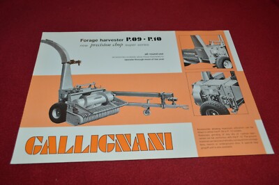 Gallignani P.09 P.10 Super Forage Harvester Dealers Brochure CDIL ver2