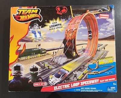 Team Hot Wheels Electric Loop Speedway  NIB SEALED Slot Car Racing
