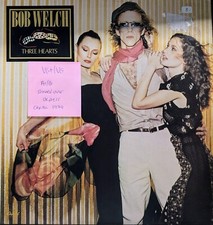 Bob Welch Three Hearts Vinyl Record LP VG+/VG EAST11907 1979