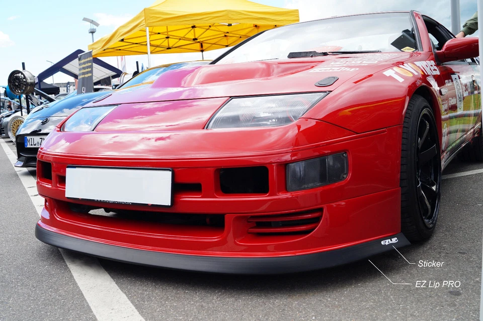 EZ-Lip PRO Universal Frontspoiler Spoilerlippe Spoiler Tuning Gummilippe Schwert - Bild 4 von 4