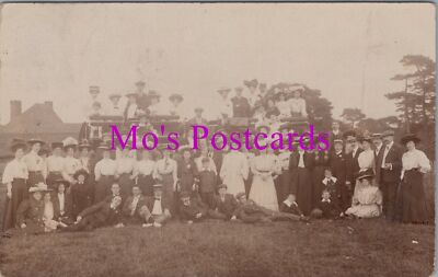 Kent Postkarte - Dover Foto. Große Personengruppe, geselliger Ausflug RS38152