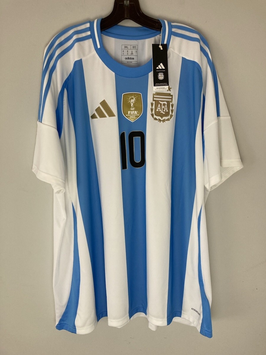 adidas MESSI サッカーユニフォーム　XL 2023 Argentina #10 Messi 3 STAR Home XL (REP) IV5786 Fan Version