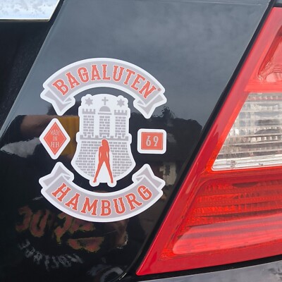 BAGALUTEN  Auto-Aufkleber ''Full Rocker''