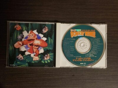 SUPER DONKEY KONG Original Soundtrack CD Booklet Nintendo Game