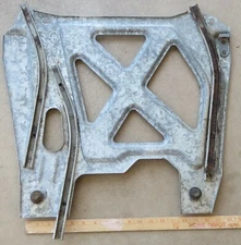 1965 - 1968 Ford Mercury HT R rear door window glass guide track run 65 66 67 68