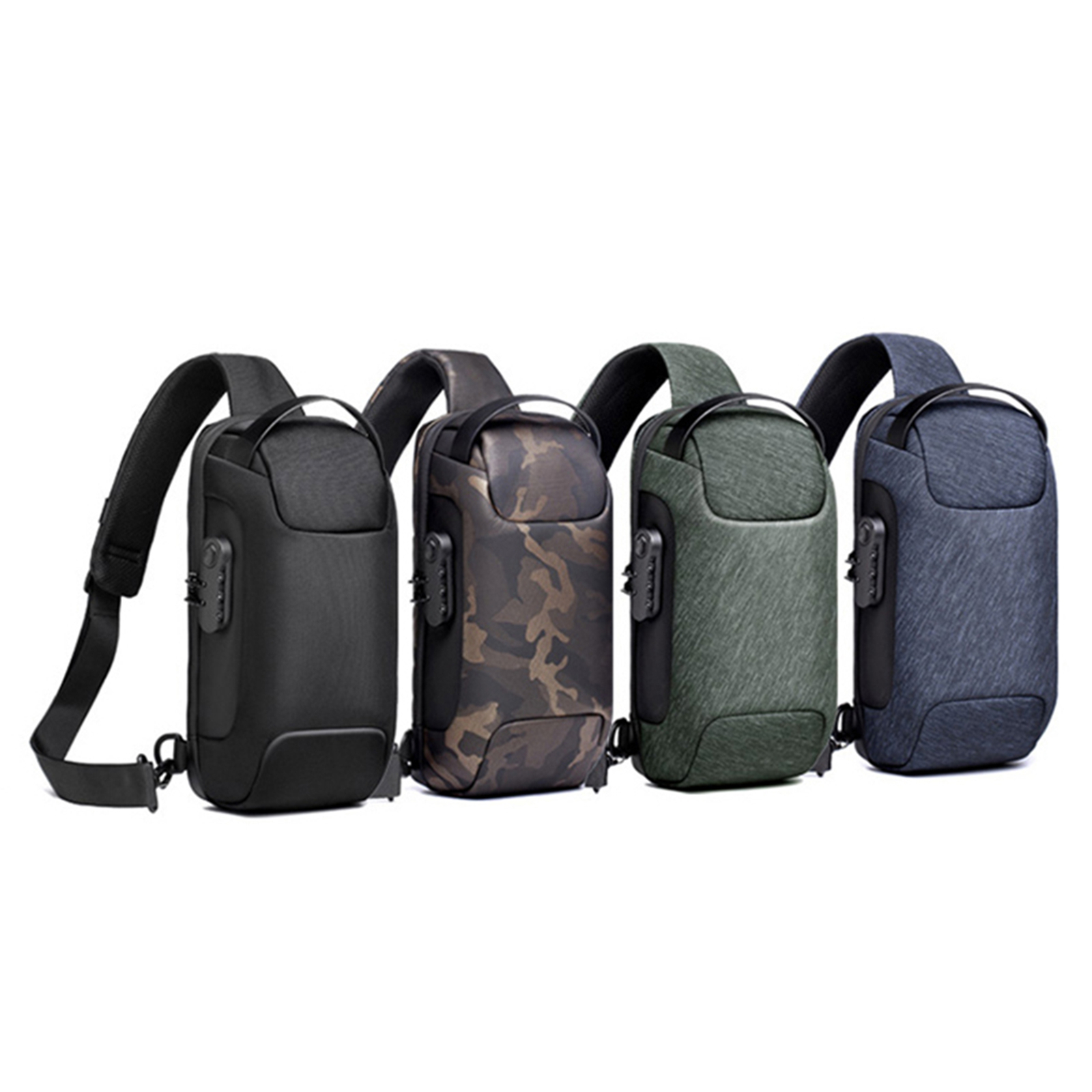 anti theft waterproof sling bag