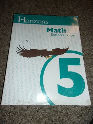 Horizons MATH Mathematics Alpha Omega Teacher's Handbook Guide 5th ...