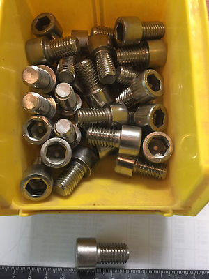 Qty (10) M12 X 20MM Long Stainless Steel Socket Head Cap Screws
