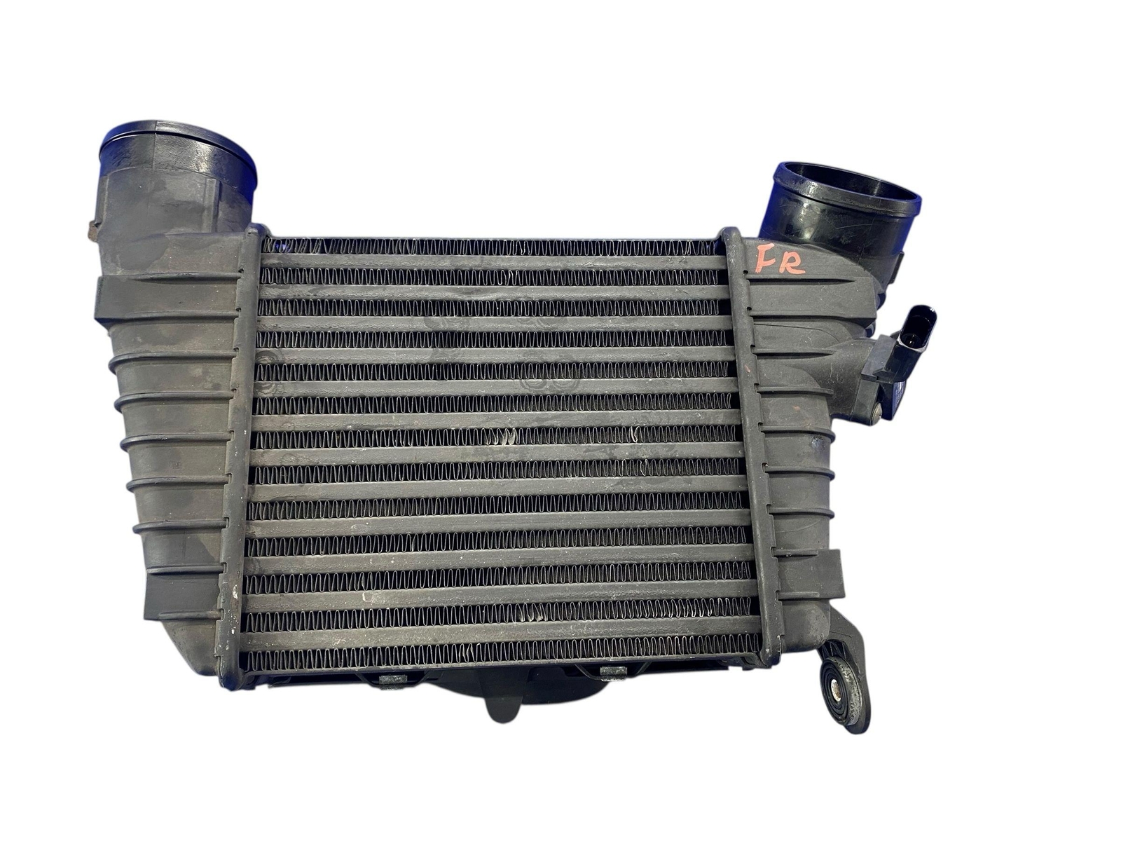 2006-2012 BENTLEY CONTINENTAL FLYING SPUR FRONT RIGHT SIDE INTERCOOLER W/ SHROUD