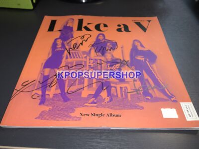 Pristin V 1st Single Album Like a V Autographed Signed CD