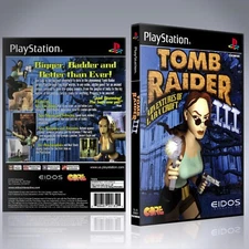 PS1 Case - NO GAME - Tomb Raider III