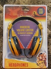 Headphones For Kids Lion King Adjustable Stereo Tangle-Free 3.5mm Jack Wire