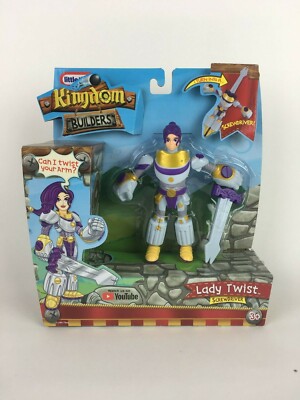 LITTLE TIKES Kingdom Builders LADY TWIST Turns Into A Screwdriver New