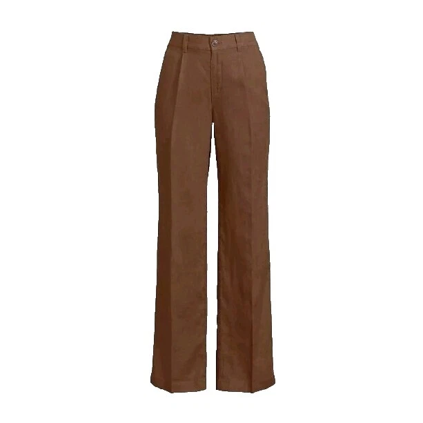 Lands' End Solid Pants for Women