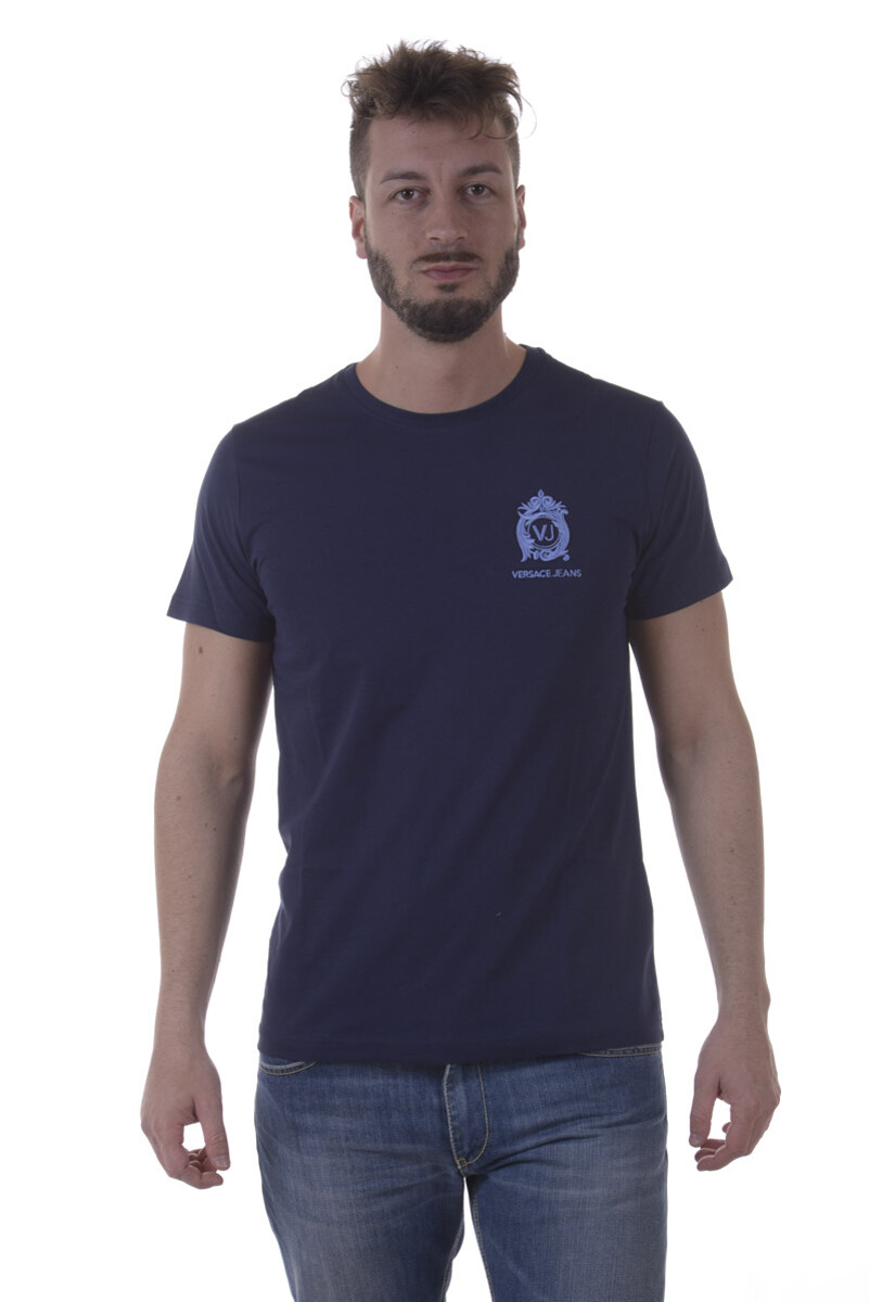 Джинсовая футболка Versace и толстовка REGULAR Man Blues B3GPA742 231 SzXL ДЕЛАЮТ ПРЕДЛОЖЕНИЕ 22890₽
