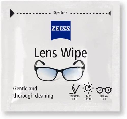 Zeiss Optical Moist Lens Cleaning Wipe Glasses Camera Phone Screen 1 to 500 Wipe - Picture 3 of 20