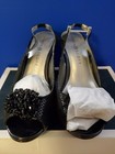 Karen Scott "Brandyy" Black Peep Toe Heels Sandals Shoes Sz 7.5 New with Box — photo 3