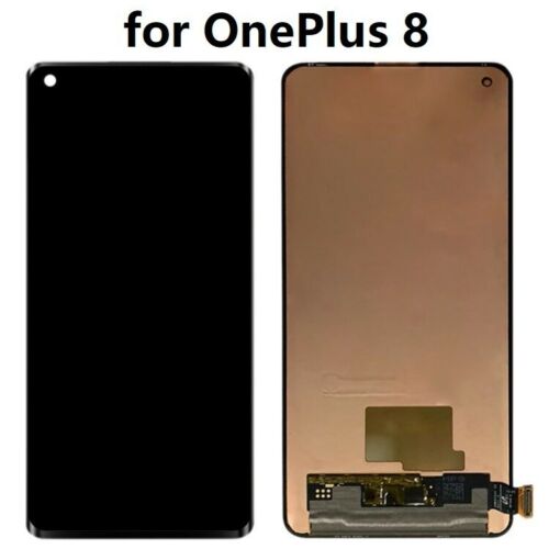 OEM ONEPLUS 8 5G LCD FLUID AMOLED DISPLAY TOUCH SCREEN DIGITIZER REPLACEMENT - Foto 1 di 1