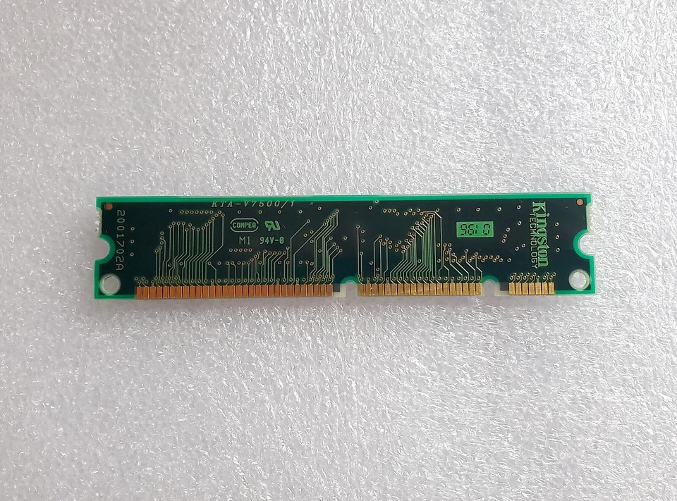 Apple Power Macintosh VRAM 1MB 70ns Kingston KTA-V7500/1 SIMM - Image 2 of 2