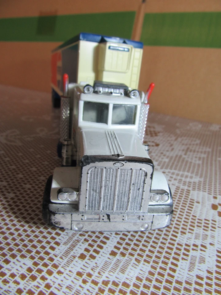 890Z Vintage 1978 Matchbox Superkings K31 England Peterbilt Trailer Fridge Pepsi - Image 2 of 4