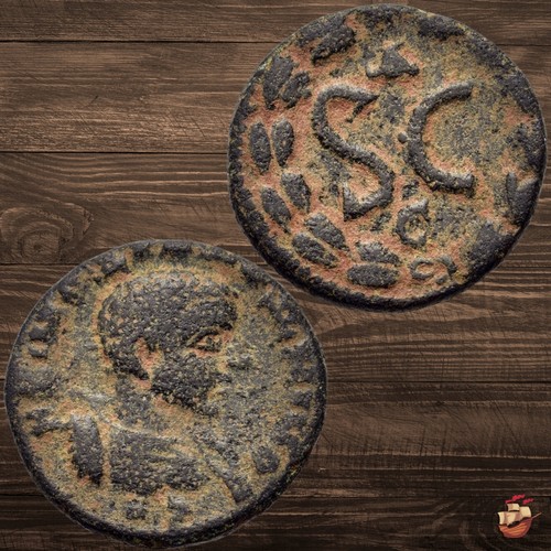 Diadumenian coin (208-218 AD) Seleucis Pieria SC -- Roman Provincial coin ^A443