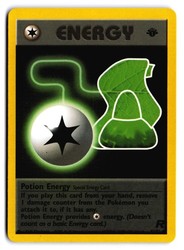 Potion Energy 82/82 1st Edition Team Rocket Pokemon Card