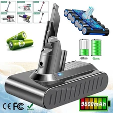 9500mAh For Dyson V7 Battery SV11 Animal Motorhead V7 Trigger Absolute 968670-06