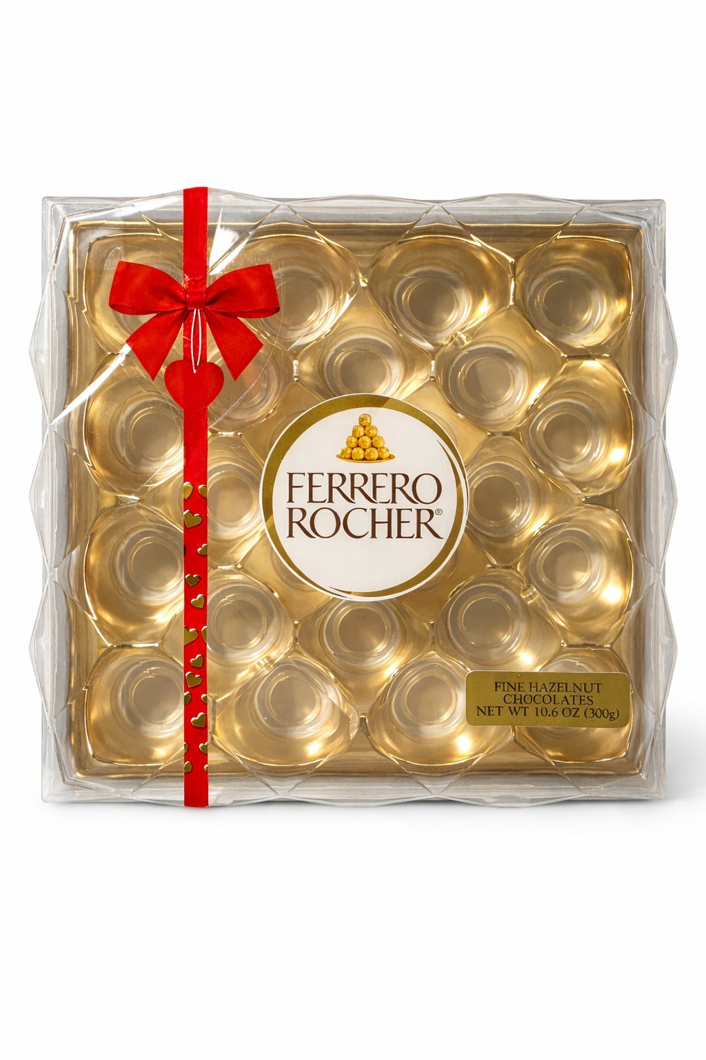 Caja de chocolate Ferrero Rocher vacía 24 unidades contenedor de regalo de plástico transparente limpio