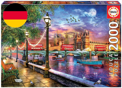 Educa - Puzzle 2000 Teile Für Erwachsene | London, 2000 Teile Puzzle Für Erwachs