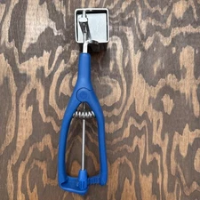 Stöckel Stockel SQUARE Ice Cream Scoop Heart Box Stainless Steel Blue GERMANY