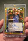 COOPER FLAGG 2025-26 TOPPS CHROME ROOKIE AUTO GEOMETRIC GOLD REFRACTOR READ