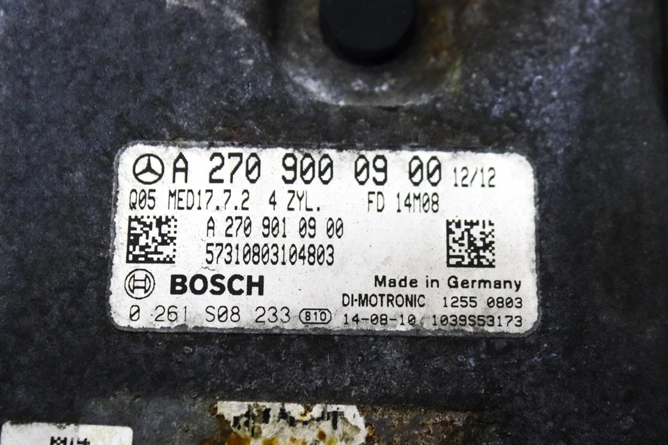 Centralina motore MERCEDES-BENZ CLA Coupe C117 ECU A2709000900 2.0 32806412 - Immagine 4 di 4