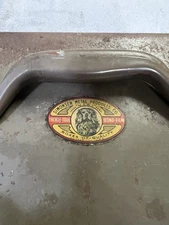 Simonsen Vintage Tackle Box Chicago, Illinois, Green Paint Nice Condition