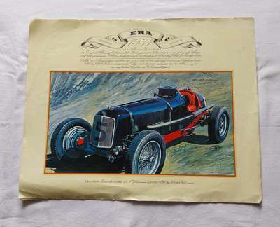 3 x Rennwagen  ERA 1934, Mercedes Typ W 196, IRVING-NAPIER-LION,