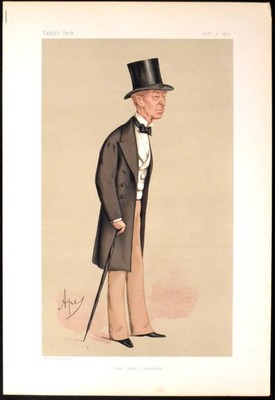 Charles James Mathews 1875 Spy Vanity Fair Lithographie #111