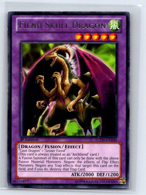 #ad Fiend Skull Dragon LCJW EN240 Legendary Collection 4: Joey#x27;s World Yu Gi Oh LP $1.99