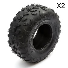 Two Kazuma Meerkat Quad Bike ATV Tyres 145/70-6 Front 145x70-6 Suzuki LT50 50cc