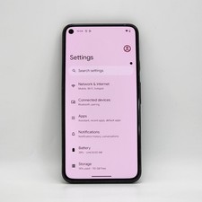 Google Pixel 5 5G UW GD1YQ 128GB Just Black CDMA/GSM Unlocked