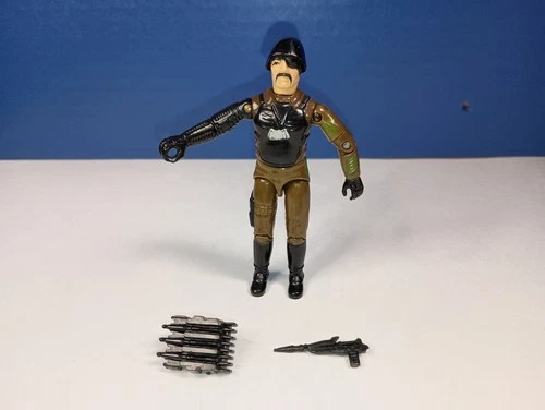 Major Bludd V1 100% Complete 1983 G.I. Joe Hasbro Vintage Action Figure GI Joe