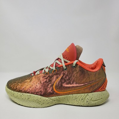 Nike LeBron 21 Queen Conch Men's Size 11.5 Elemental Gold Orange