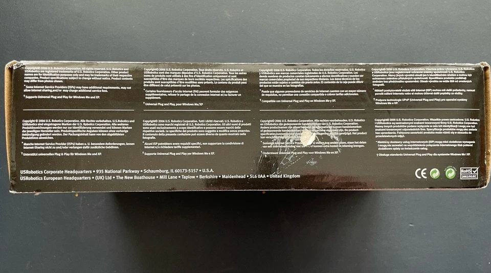 Broadband Router High Speed Internet Sharing US Robotics  Model 8004 - Image 2 of 4