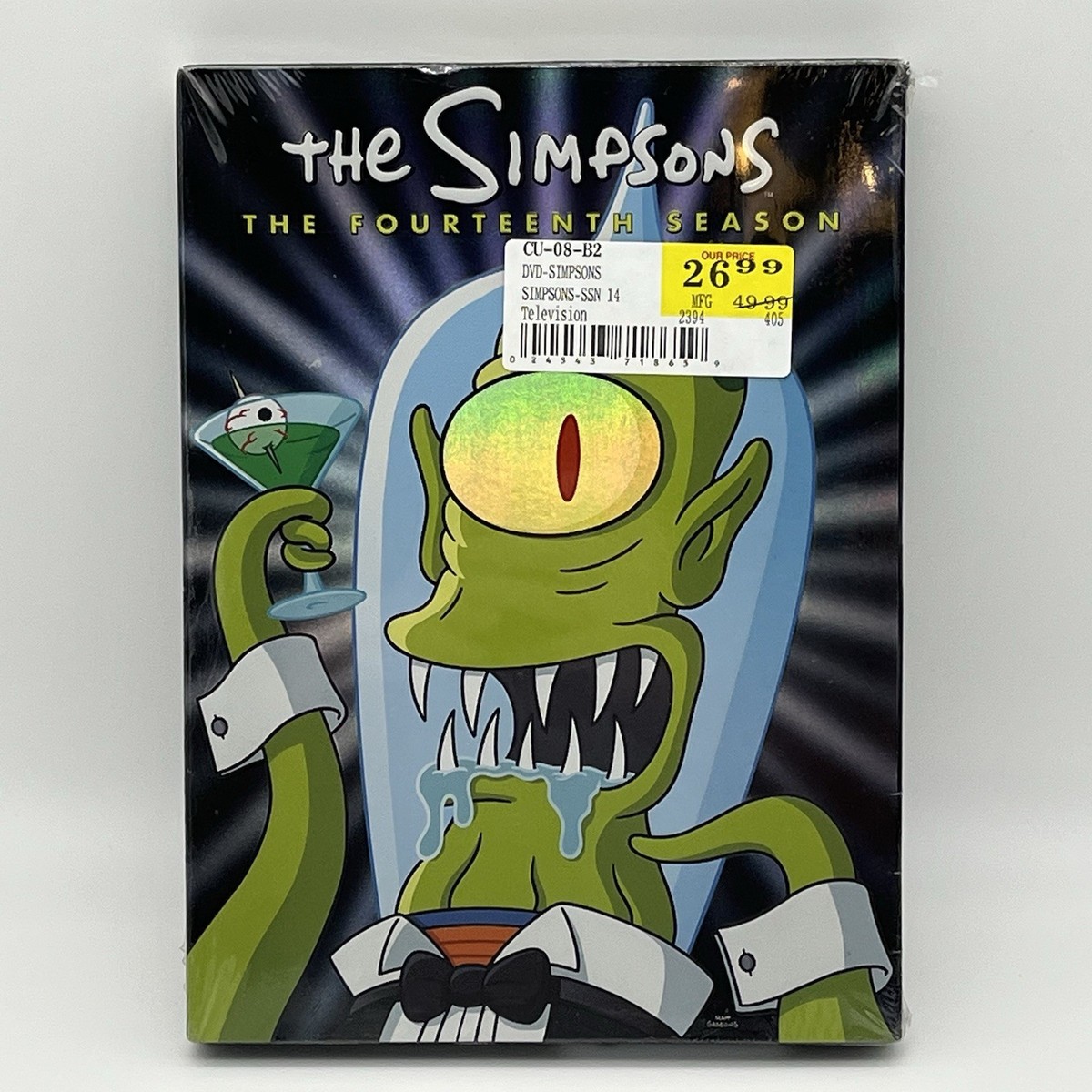 The Simpsons: The Fourteenth Season (DVD, 2011, 4-Disc Set) for