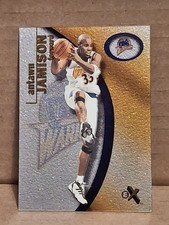 2000 ANTAWN JAMISON FLEER EX NBA CARD #26 GOLDEN ST WARRIORS UC TAR HEELS MAVS
