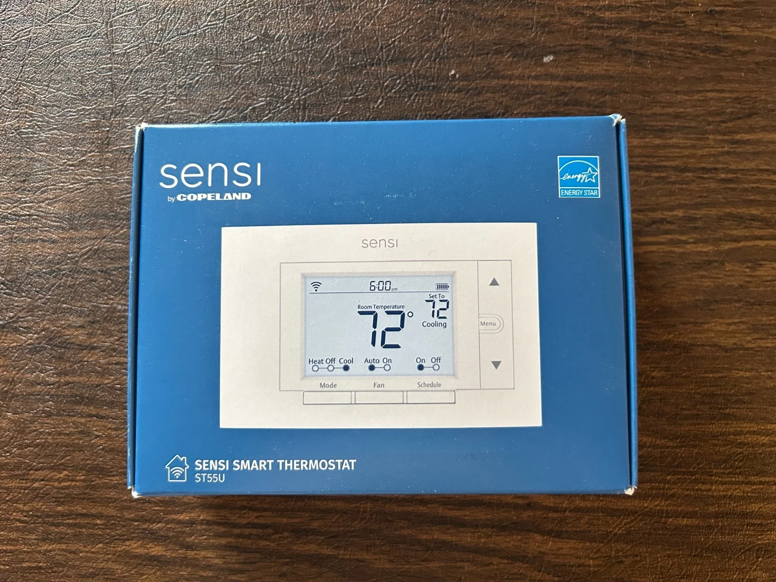 Open Box Sensi Smart Thermostat ST55U WiFi Programmable White
Opens in a new window or tab