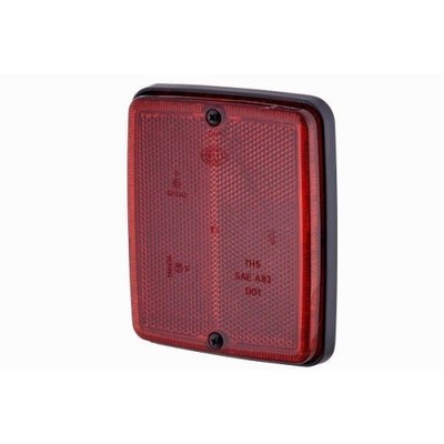 1x Rückstrahler HELLA 8RA 003 660-007 passend für AUWÄRTER FIAT IVECO MAN MCI