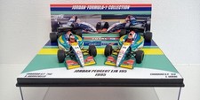 2 CAR SET  1/43 Minichamps JORDAN PEUGEOT EJR 195 1995 BARRICHELLO IRVINE CANADA