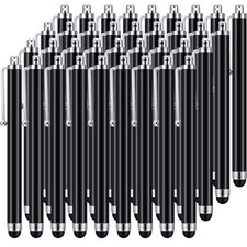 Outus 36 Pcs Stylus Pen for Universal Capacitive Touch Screens Devices, Black