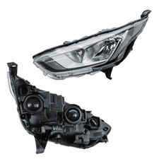 Links Scheinwerfer Chrom mit Motor Für 19-26 Ford Transit Tourneo Connect V408